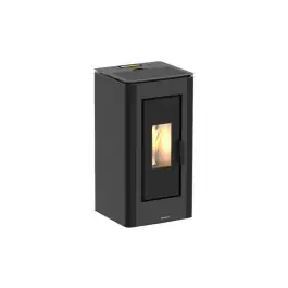 Estufa de pellet itaca 9 s schuster 9 kw negra karmek - Non
