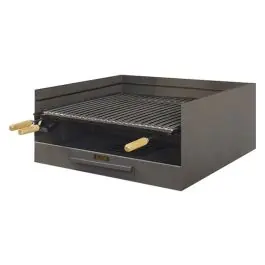 Cajon barbacoa con parrilla inox paellera 72 x 60 x 32 cm imex el zorro
