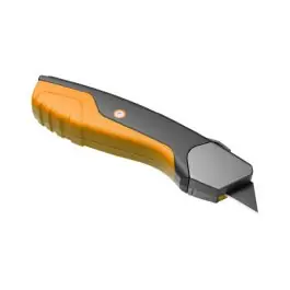 Cuter abs+tpr automatico y autoretractil seguridad cuchilla trapezoidal 60 mm sk2h ironside