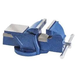 Tornillo banco base fija 125 mm nivel