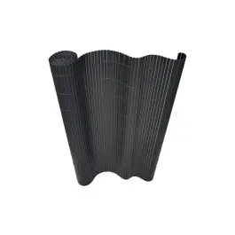 Cañizo pvc doble cara 14 mm 1 x 3 m antracita natuur