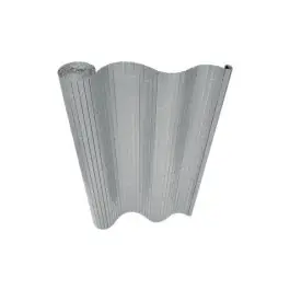 Cañizo pvc reforzado 2 tabiques 19 mm 2 x 3 m gris natuur