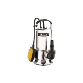 Bomba sumergible aguas sucias 1100 w inox 16500 l/h ironside - Ironside garden