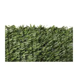 Seto artificial hoja gruesa 42 varillas/m2 1 x 3 m verde natuur
