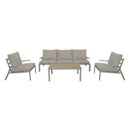 Conjunto cafe acero sand import