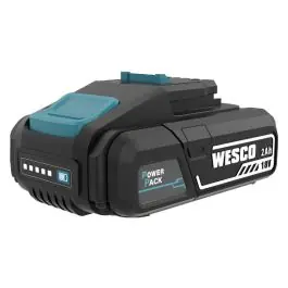 Bateria carga cable tipo c 2 ah wesco