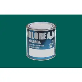 Esmalte sintetico antioxido brillo 250 ml verde hierba kolorea