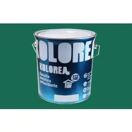 Esmalte sintetico antioxido brillo 4l verde primavera kolorea