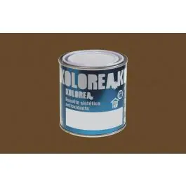 Esmalte sintetico antioxido brillo 250 ml tabaco kolorea