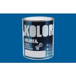 Esmalte sintetico antioxido brillo 750 ml azul luminoso kolorea
