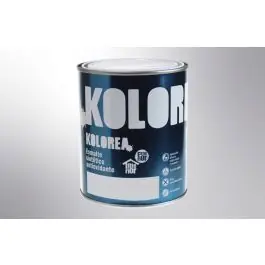 Esmalte sintetico antioxido brillo 750 ml aluminio ral 9006 kolorea