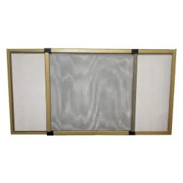 Mosquitera extensible bronce 40 x 50-92 cm novagarden