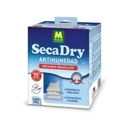 Antihumedad recarga 450 gr (3 uds) secadry lavanda masso