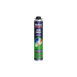 Espuma poliuretano ultra energy pistola 750 ml quilosa