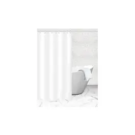 Cortina baño poliester nieve 200 x 180 cm epid