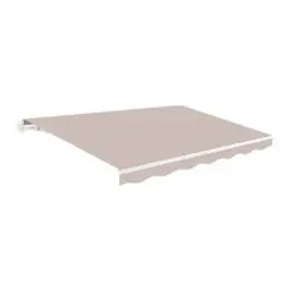 Toldo manual aluminio smartsun 3 x 2,5 m arena polyester - Okoru