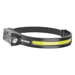 Linterna frontal led recargable 350lm linterna frontal led recargable 350lm cob 15 ironside - Sonedas