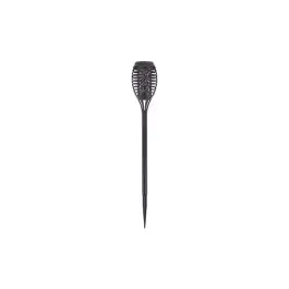 Baliza solar led decorativa ip44 efecto llama pack 4 unidades xanlite