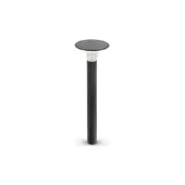 Aplique led solar goliat columna 2200 lm c/sensor presencia hasta 80m2 y 15h ip65 3000k 4000k garza