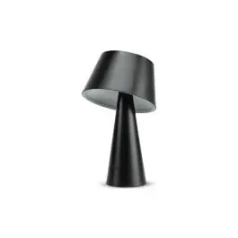 Sobremesa solar momo + carga usb 500lm 3000k cabeza orientable negra garza - Newgarden
