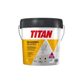 Pintura plastica soluciones antimoho 4 l titan