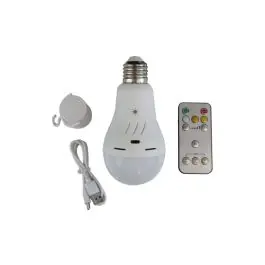 Bombilla portatil led recargable/emergencia 500lm 6w 3000/4000/6000k carga usbc casq/incluido sonedas