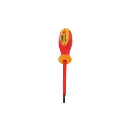 Destornillador boca plana aislado 1000 v 2,5 x 75 bicomponente ironside