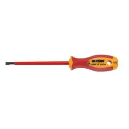 Destornillador boca plana aislado 1000 v 5,5 x 125 bicomponente ironside