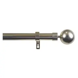 Barra cortina kit plata 110-200cm stor planet