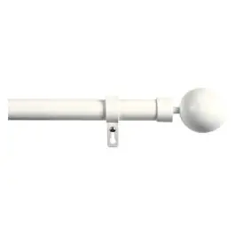Barra cortina kit blanco 160-300cm stor planet