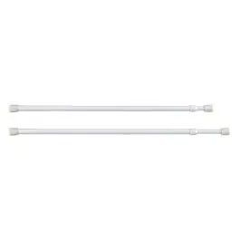 Portavisillo a presion rosca blanco 2 uds 30-45cm stor planet