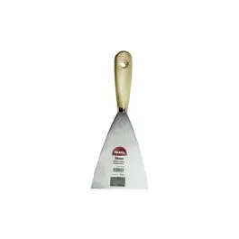 Espatula pintor acero mango madera 100 mm kolorea