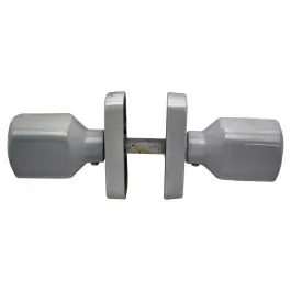 Pomo carpinteria aluminio (juego) plata micel
