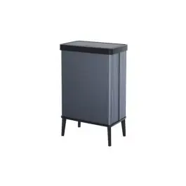 Cubo rectangular iml con patas verto 54l azul petroleo curver