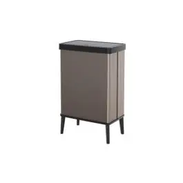 Cubo rectangular iml con patas verto 54l nude rosa curver