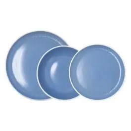 Vajilla ceramica 12 pzs moana bidasoa azul - Adi