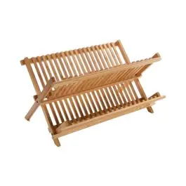 Escurreplatos bambu 44,3 x 30 x 23,5 cm versa
