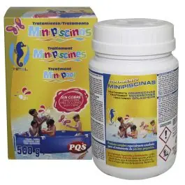 Tratamiento completo minipiscinas 500gr hipool - pqs
