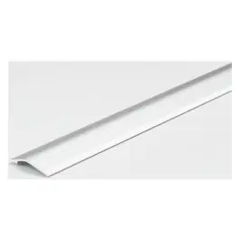 Tapajuntas desnivel aluminio adhesivo 90cm plata arcansas