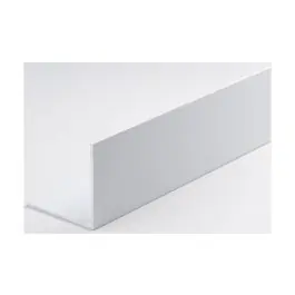 Angulo aluminio 2m 2,5x2,5cm blanco arcansas