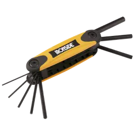 Llaves hexagonales en navaja bimaterial 1,5-2-2,5-3-4-5-6-8 mm ironside