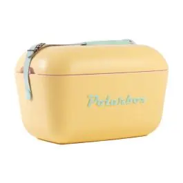 Nevera rigida retro polar box 20l amarillo - verde agua pop polarbox