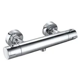 Grifo de baño monomando termostatico ducha coral cromo artic