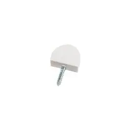 Portaestante balda pequeño blanco 100uds micel