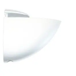Soporte estante pelicano 75x65mm blanco 2uds micel