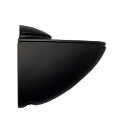 Soporte estante pelicano 75x65mm negro 2uds micel