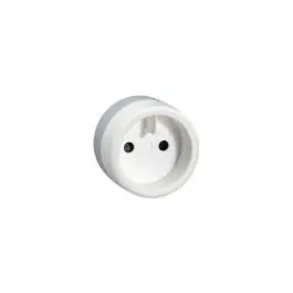 Adaptador enchufe viaje 2p blanco eur/usa legrand