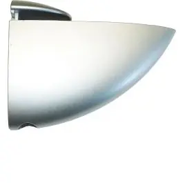 Soporte estante pelicano sp7 110x87mm cromado mate 2uds micel