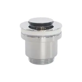 Valvula click-clack laton cromado pequeña hidrotecnoagua