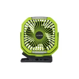 Linterna con ventilador pinza e iman power bank 250lm luceco